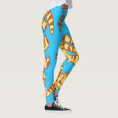 Tiger Cubs Cartoon: Funny Seamless. Leggings (Rechts)