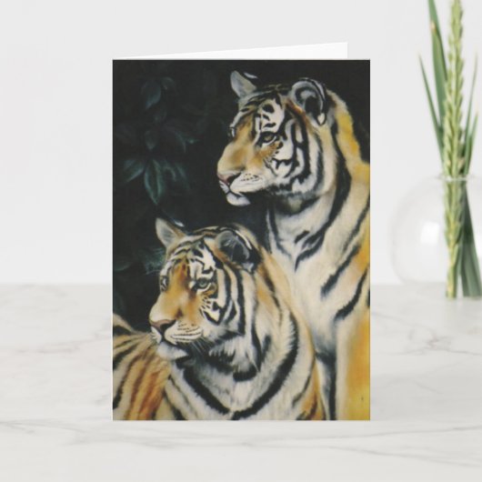 "Tiger Cubs" Karte (Vorderseite)