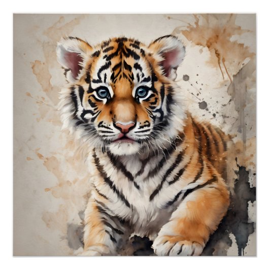 Tiger Cun no 1 Glossy Poster (Vorderseite)