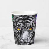 Tiger Cup | Tigerköpfe Papier Cup Pappbecher (Links)