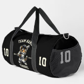 Tiger "Customizable" Baseball Duffle Bag (Rechte Ecke)