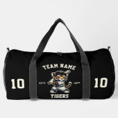 Tiger "Customizable" Baseball Duffle Bag (Rückseite)