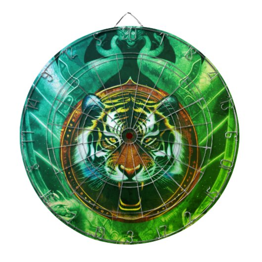 Tiger Dartboard Dartscheibe (vorne)