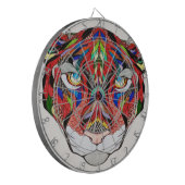 Tiger Dartboard Dartscheibe (Vorderseite Links)