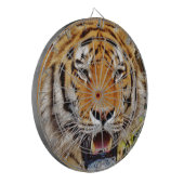Tiger Dartscheibe (Vorderseite Links)