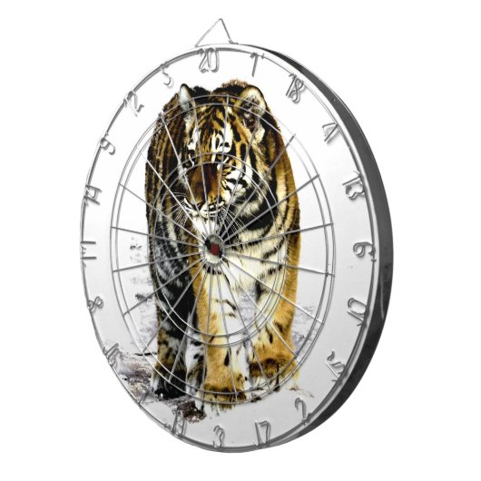 Tiger Dartscheibe (Vorderseite rechts)