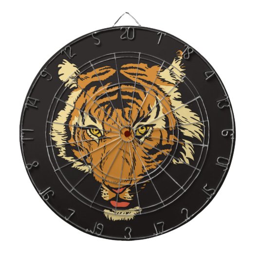 TIGER DARTSCHEIBE (vorne)