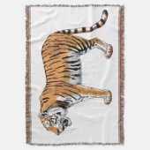 Tiger Decke (Vorderseite Vertikal)