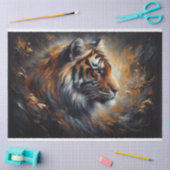 Tiger Decoupage Tissue Paper Seidenpapier (Basteln)