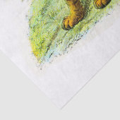 Tiger-Dekoute für Vintagen Liger oder Löwe Seidenpapier (Detail)