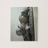 Tiger, der einen Alligator, 1832 (Bronze, Puzzle (Vertikal)