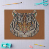 Tiger Design Decoupage Seidenpapier (Basteln)