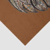 Tiger Design Decoupage Seidenpapier (Detail)