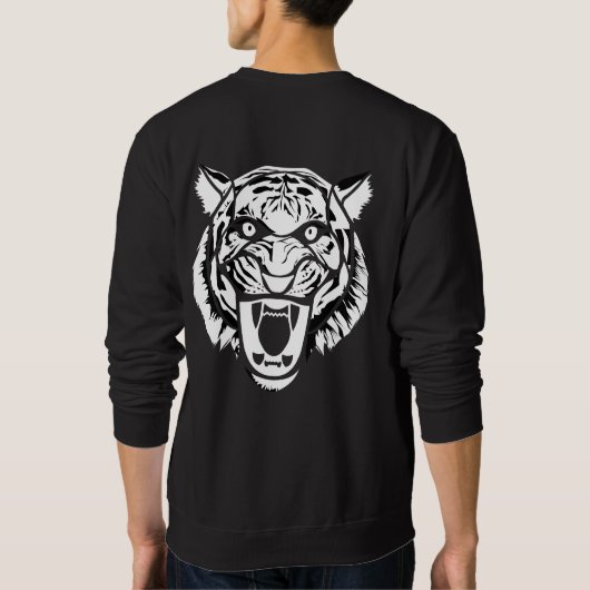 Tiger Design Hoodie (Rückseite)