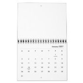 Tiger-Design Kalender (Jan 2027)