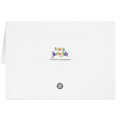 Tiger Design Personalisiert 6. Geburtstagskarte (Rückseite Horizontal)