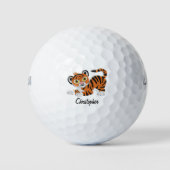 Tiger Design Personalisiert Golfball (Vorderseite)