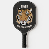 Tiger Design Pickleball Paddle (Rückseite)