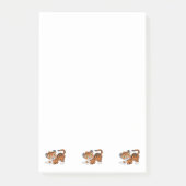 Tiger Design Post-it Klebezettel (Vorderseite)