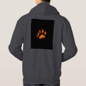 Tiger Design Print Hoodie (Rückseite)