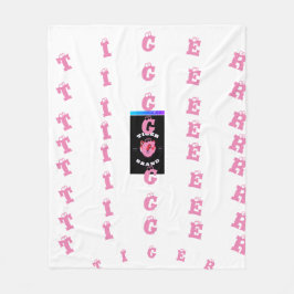 TIGER 🐯 DISIGN IN FLEES BLANKET FLEECEDECKE