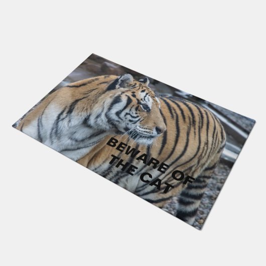 Tiger Door Mat Fußmatte (Schrägansicht)