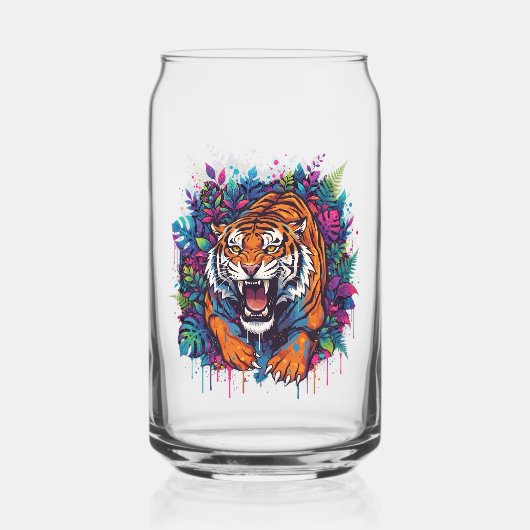 Tiger Dosenglas (Vorderseite)
