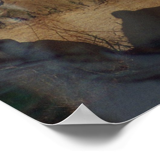 Tiger Doubletake Poster (Ecke)