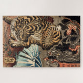 Tiger & Dragon, Kuniyoshi, Ukiyo-e Puzzle (Horizontal)