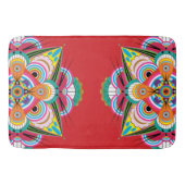 Tiger Dragon Mandala Bath Mat Badematte (Vorderseite)