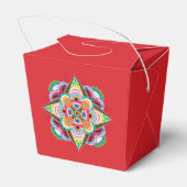 Tiger Dragon Mandala Gevor Box Geschenkschachtel (Rückseite)