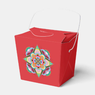 Tiger Dragon Mandala Gevor Box Geschenkschachtel