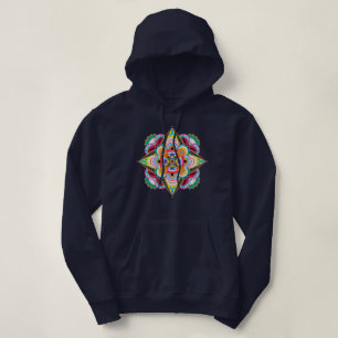 Tiger Dragon Mandala Pullover Hoodie