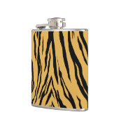 Tiger-Druck-Flasche Flachmann (Links)