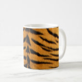 Tiger-Druck Kaffeetasse (VorderseiteRechts)