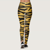 Tiger-Druck-Leggings Leggings (Rückseite)