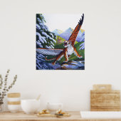 Tiger-Druck Poster (Küche)