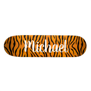 Tiger-Druck Skateboard