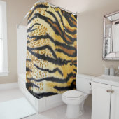 TIGER DRUCKDUSCHKURTAN DUSCHVORHANG (Beispiel)