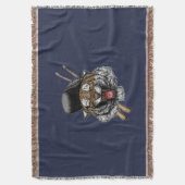 Tiger Drummer Decke (Vorderseite Vertikal)