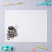 Tiger Drummer Seidenpapier (Basteln)