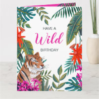 Tiger-Dschungel-Geburtstag