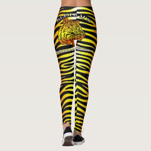 Tiger dünne u. m Sammlung Leggings (Rückseite)