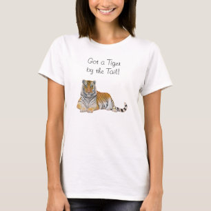 Tiger durch den Schwanz T-Shirt