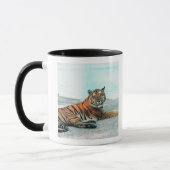 Tiger durch Fluss Tasse (Links)