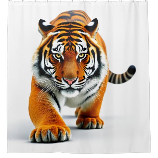 Tiger Duschvorhang (Vorderseite)