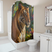 Tiger Duschvorhang (Beispiel)