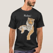 Tiger editierbar T-Shirt (Vorderseite)