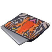 Tiger (einzeln) - Laptop-Hülle Laptopschutzhülle (Vorne Knopf)