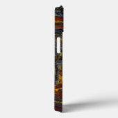 Tiger-Eisen in Rot, Gelb, Blau Case-Mate iPhone Hülle (Rückseite / Rechts)